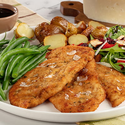 Chicken Cutlet With Arugula Relish Chicken Cutlet With Arugula Relish