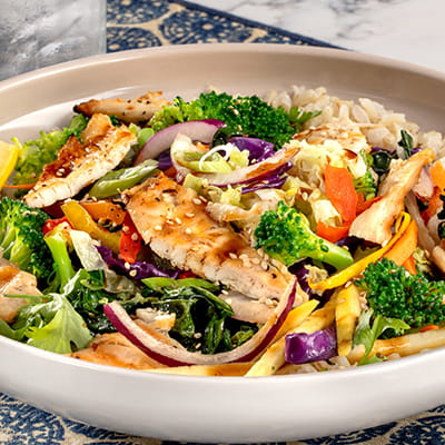 Grilled Chicken Teriyaki Bowl